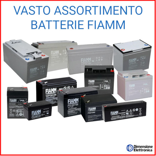 Batteria fiamm agm - 6v, fg